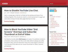 Tablet Screenshot of h3xed.com